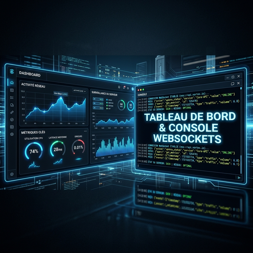 Dashboard Mockup Panoramique